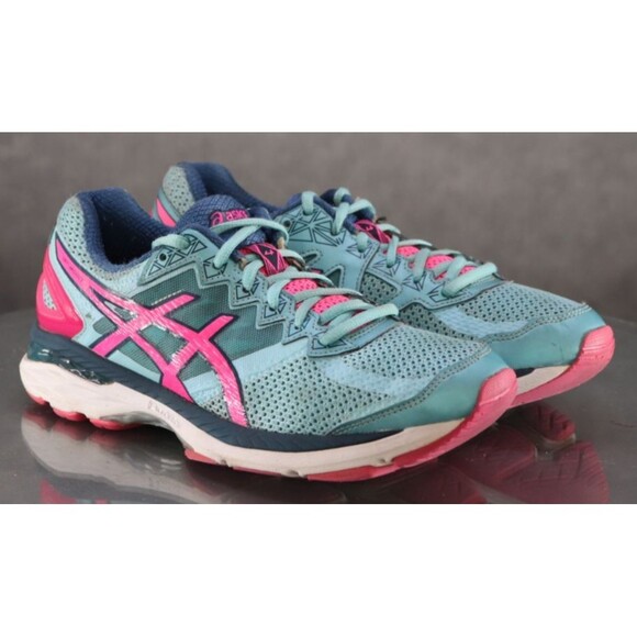 Asics GT-2000 4 Women's Running Shoes Size 8.5 Aqua Green - Picture 5 of 11